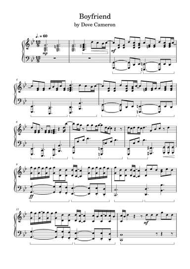 Boyfriend (arr. Anya Alston)