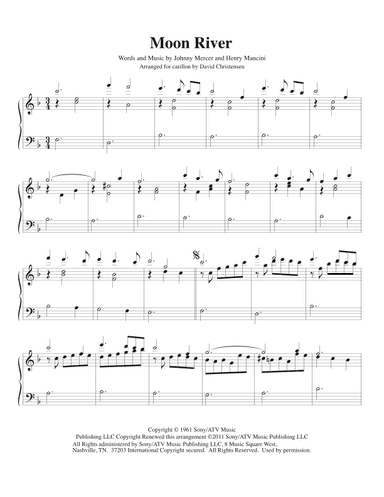 Moon River (arr. David Christensen)