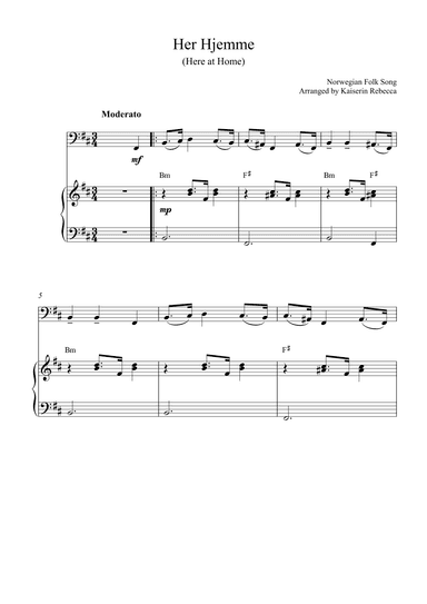 Herhjemme (Here at Home) (arr. Kaiserin Rebecca)