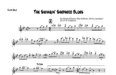 The Swingin' Shepherd Blues (arr. P. R. Frederick)