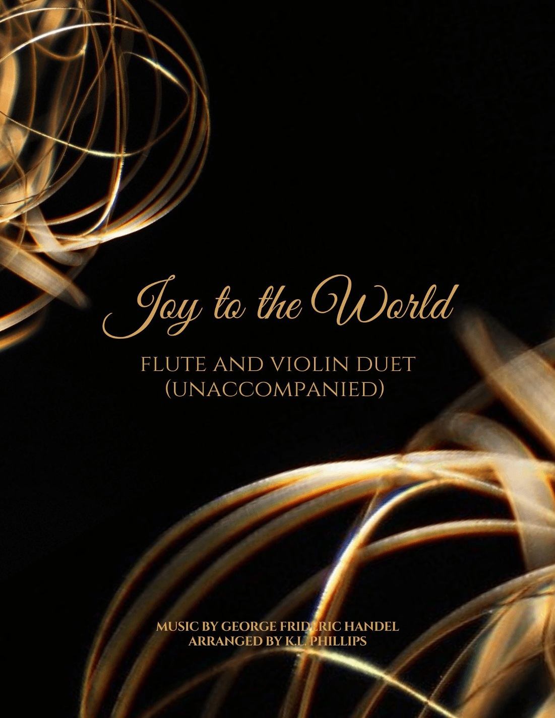 Joy to the World - Flute and Violin Duet (Unaccompanied) (arr. K.L. Phillips)