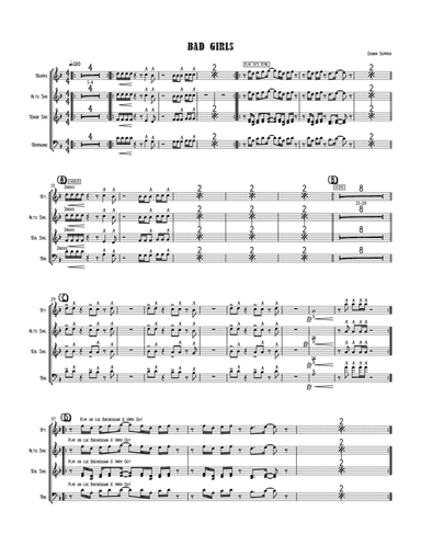Bad Girls (arr. Jesse Audelo)