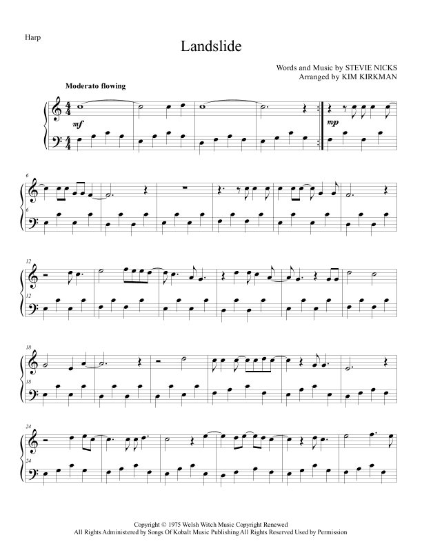 Landslide (arr. Kim Kirkman)