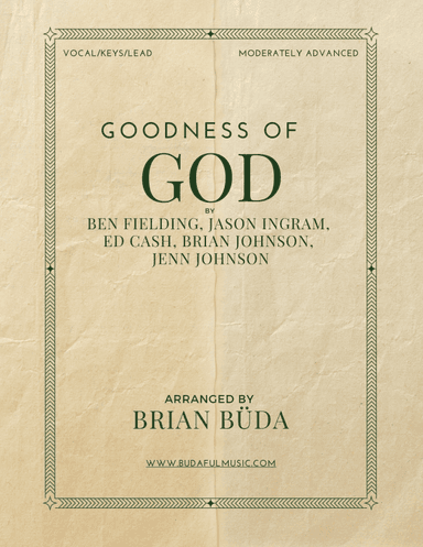 Goodness Of God (arr. Brian Buda)