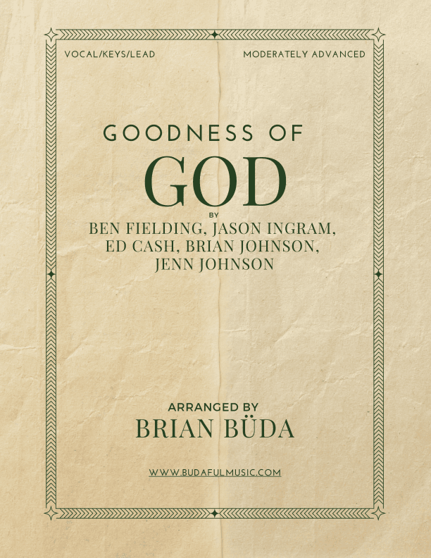 Goodness Of God (arr. Brian Buda)