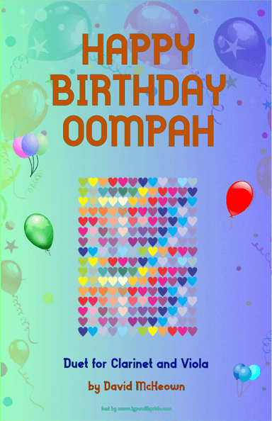 Happy Birthday Oompah, for Clarinet and Viola Duet (arr. David McKeown)