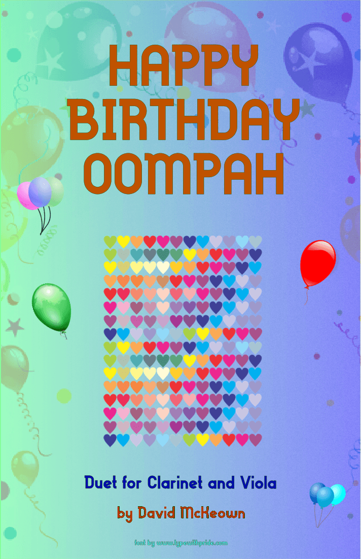 Happy Birthday Oompah, for Clarinet and Viola Duet (arr. David McKeown)