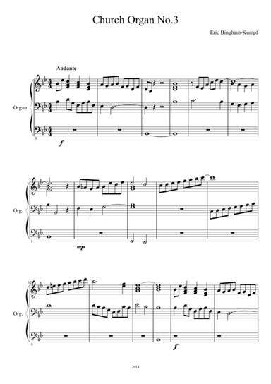 Church Organ No.3