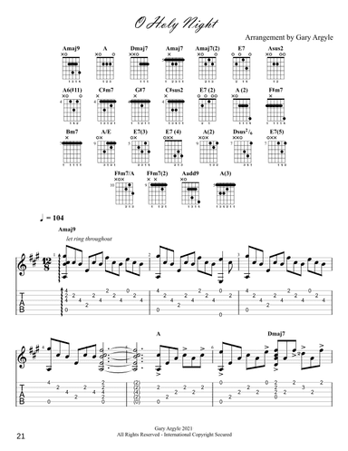O Holy Night (arr. Gary Argyle)