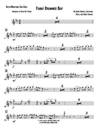 The Little Drummer Boy (arr. David W. Young)