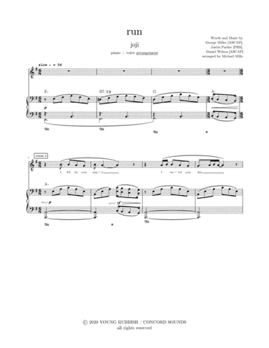 Joji-run (arr. Michael Millo)