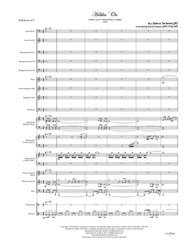 Holdin' On (arr. Patrick Sheehan)