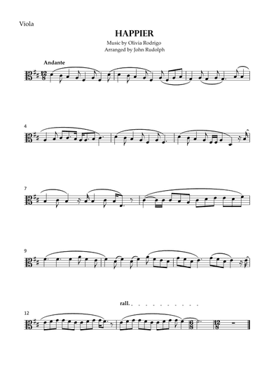 Happier (arr. John Rudolph)