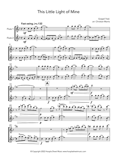 This Little Light of Mine (arr. Christian Morris)