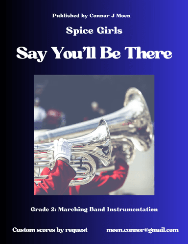 Say You'll Be There (arr. Connor Moen)