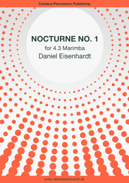 Nocturne No. 1 "Foliage" (Solo for 4.3 Marimba, 4 mallets, 3 minutes)