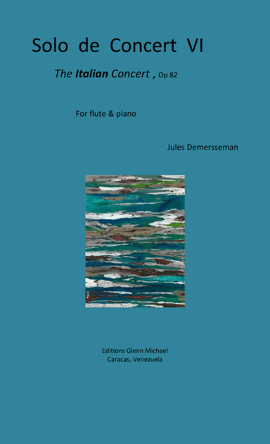 Demersseman The Italian Concert for flute & piano (arr. Editions Glenn Michael, Caracas, Venezuela)