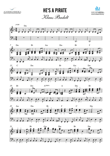 He's A Pirate (arr. Academia Unimusica)