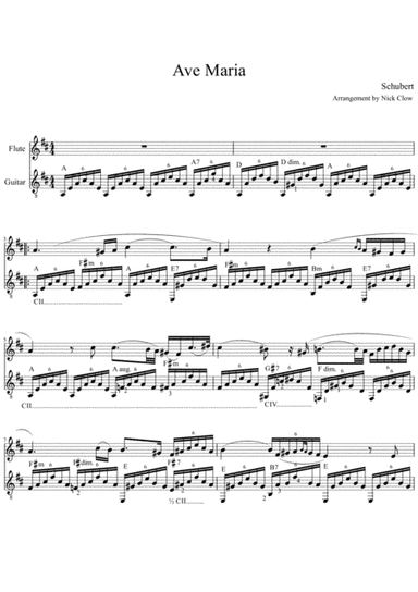 Ave Maria (arr. Nick Clow)