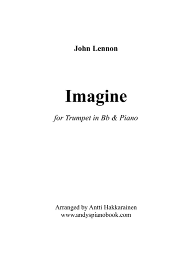 Imagine (arr. Antti Hakkarainen)