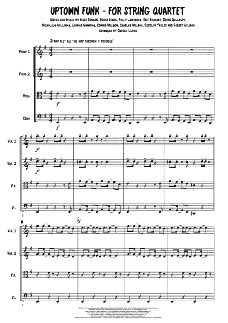 Uptown Funk (arr. Darren Lloyd)