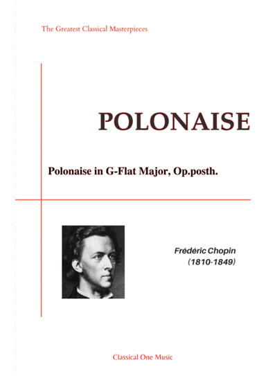 Chopin - Polonaise in G-Flat Major, Op.posth. (arr. MPS)