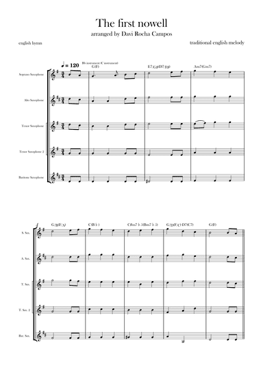 The First nowell (arr. Davi Rocha Campos)