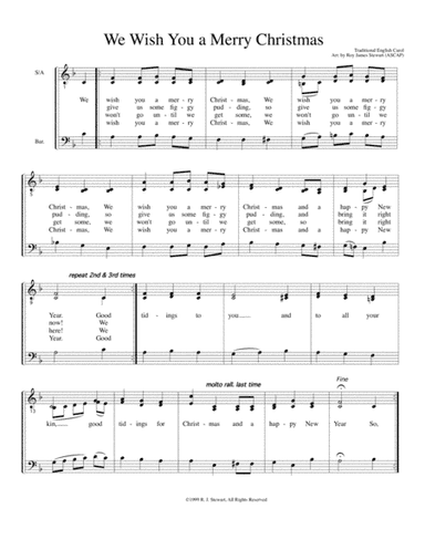 We Wish You a Merry Christmas (arr. Roy James Stewart)