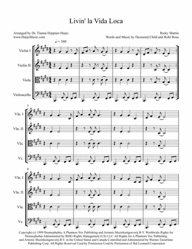Livin' La Vida Loca (arr. Dr. Tianna Heppner-Harjo)