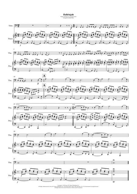 Hallelujah (arr. Rafael Brito)