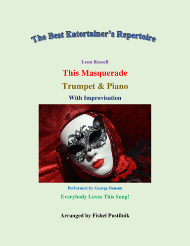 This Masquerade (arr. Fishel Pustilnik)