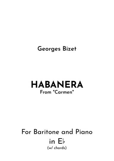 Habanera (arr. Jireh J.)