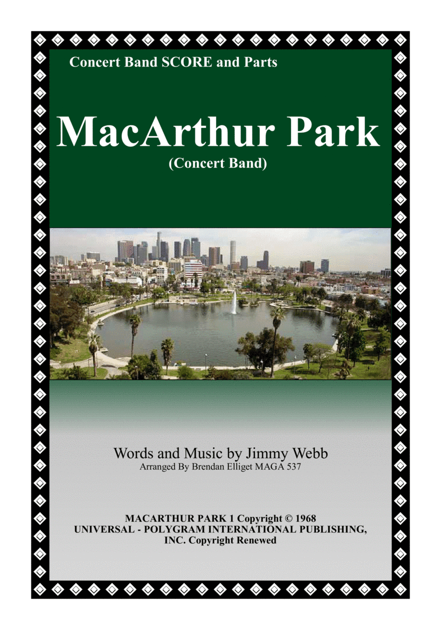 Macarthur Park (arr. Brendan Elliget MAGA 537)