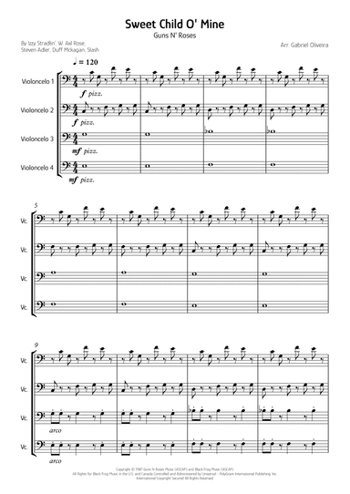 Sweet Child O' Mine (arr. Gabriel Oliveira)