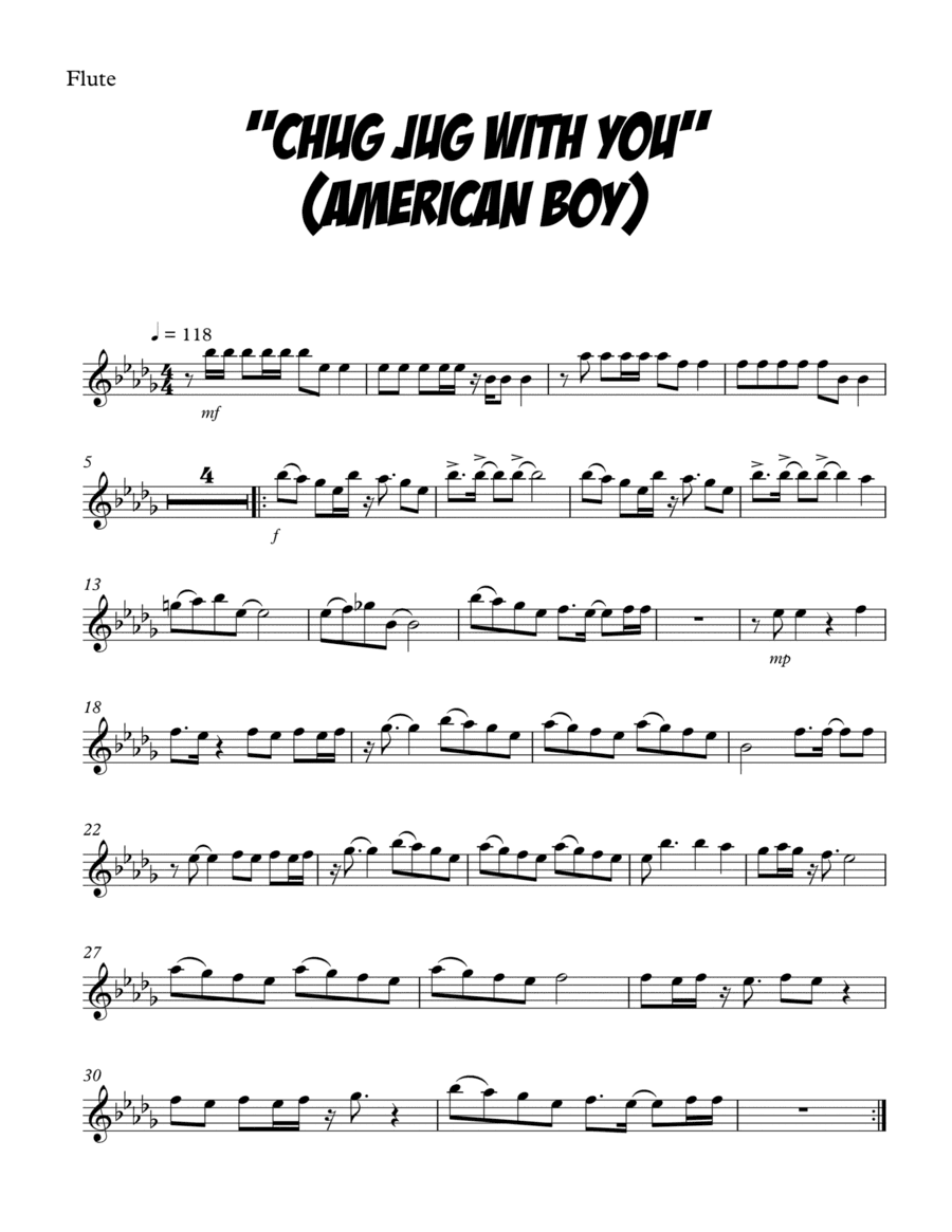 American Boy (arr. SongBird Music)
