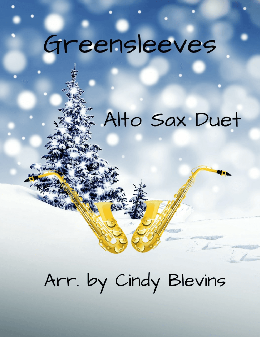 Greensleeves, Alto Sax Duet (arr. Cindy Blevins)