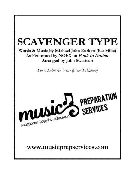 Scavenger Type (arr. John M. Licari)