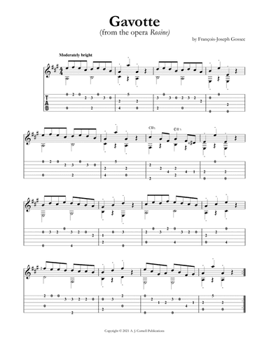 Gavotte (arr. Mark Phillips)