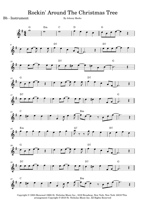 Rockin' Around The Christmas Tree (arr. Fabio Eduardo de Oliveira)