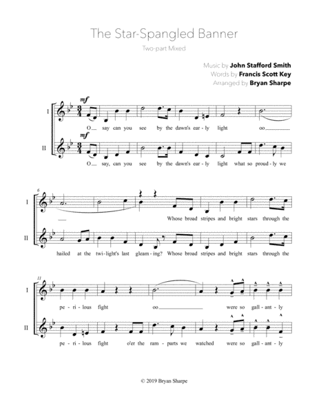 The Star-Spangled Banner (arr. Bryan Sharpe)