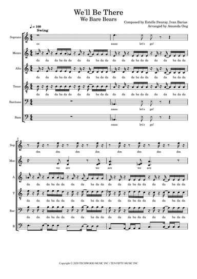 We'll Be There (a Cappella) (arr. Amanda Ong)