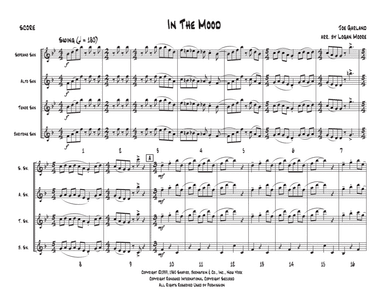 In The Mood (arr. Logan Moore)