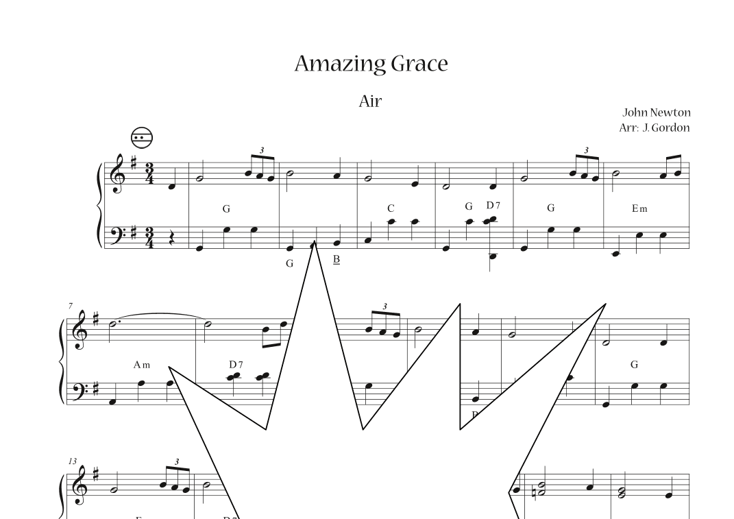 Amazing Grace (arr. Julia Gordon)