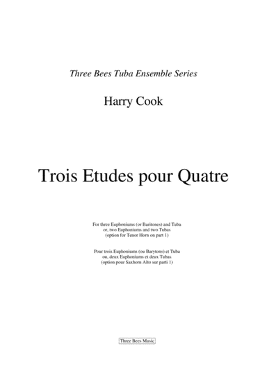 Trois Etudes pour Quatre