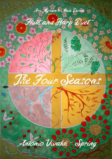 Vivaldi - Spring (The Four Seasons) for Flute and Harp Duet (arr. Myriam Darme, Maia Darme)