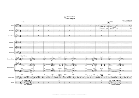 Teardrops (arr. Daryl McKenzie)