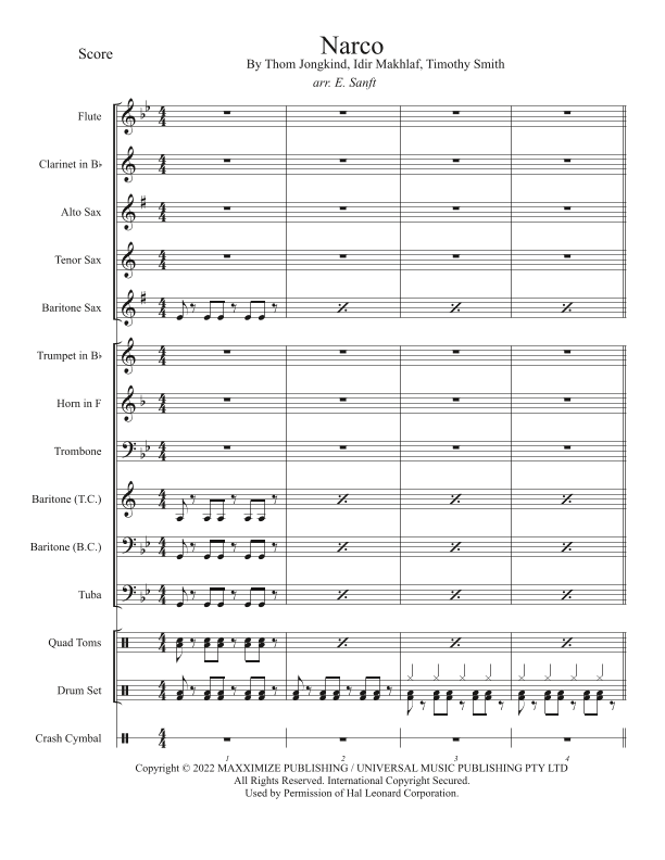 Narco (arr. Evan Sanft)