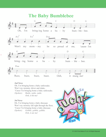 The Baby Bumblebee (arr. Hal Wright)