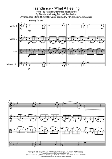Maniac (arr. Julie Doubleday)