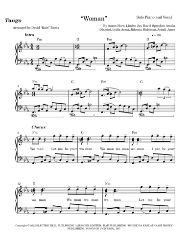 Woman (arr. David Rain Banta)